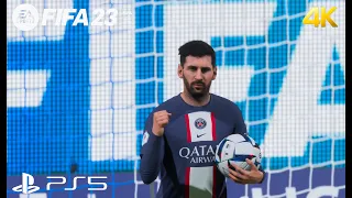 FIFA 23 - Marseille vs PSG - Ligue 1 Uber Eats 22/23  | PS5 Gameplay [4k60fps]