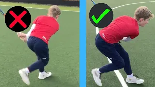 You Won't be Making These Mistakes with the Slap After This Video | Field Hockey