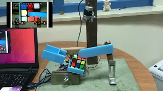 Rubiks Cube Solver Using Arduino