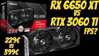 RX 6650 XT vs RTX 3060 TI FPS 2023? // Y Desempaquetado RX 6650 XT ASROCK