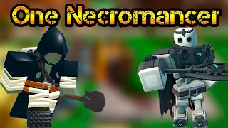 One Necromancer vs New Grave Digger Roblox Tower Defense Simulator