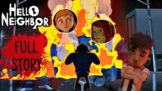 Hello Neighbor Full Story Edit With Space Song Music🎵 | Hello Neighbor (Full Story) - TİNYBUİLDGAMES