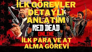 Red Dead Online/İlk Görevler/At Alma Ve Para Kasma Türkçe Rehber #1