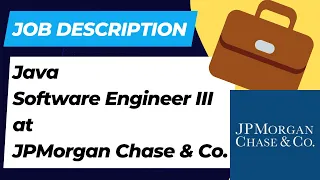 Java Software Engineer III at JPMorgan Chase & Co. | Job Description