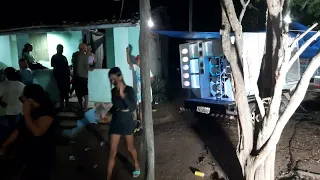 Dero cruz gravando cantor  Leó da pizadinha Argolinha de Kaio vaqueiro Macajuba  Bahia