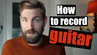How to record guitar