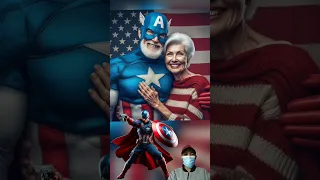 superheroes old couple part 2💥Avengers vs DC-All Marvel Characters #avenger #dc #marvel