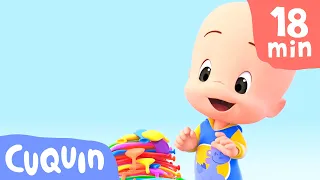 Learn the colors with Cuquin's Balloons 🎈| videos & cartoons for babies