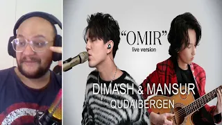 DIMASH & MANSUR QUDAIBERGEN "OMIR" LIVE Reaction ApoloOscar