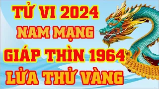 Tử Vi Tuổi Giáp Thìn 1964 Nam Mạng Năm 2024 - Lửa Thử Vàng