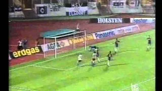 Hamburgo 2 - Real Zaragoza 0 UEFA Temporada 89-90