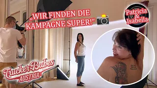 📸 Pazi & Bella beim Fotoshooting für die "Stop Bodyshaming"-Kampagne | Trucker Babes Austria | ATV