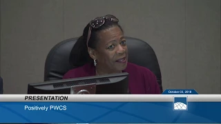 October 03 - 2018 PWCS School Board Meeting