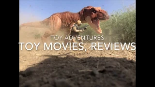 Jurassic Park toy movie : Journey to Isla sorna part 3