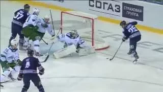 Salavat Yulaev @ Metallurg Mg 03/01/2015 Highlights / Металлург Мг - Салават Юлаев 1:2 (1-1 в серии)