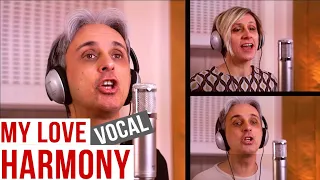 How to sing "My Love" Vocal Harmony Paul McCartney and Wings