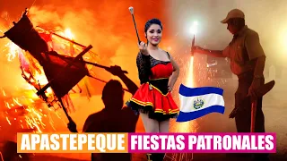 INCREÍBLE REVENTAZÓN DE PÓLVORA EN LAS FIESTAS PATRONALES DE APASTEPEQUE 🔥 🎉 🇸🇻 TURISMO EL SALVADOR