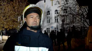 Миколаїв: рятувальники ліквідували пожежу церкви «Благодаті Божої»
