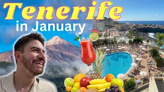 Tenerife in January ☀️ All inclusive hotel tour Landmar Playa La Arena + Volcano Cable Car 🚠