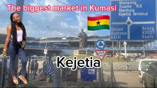 Biggest indoor Market in west Africa Kumasi Ghana 🇬🇭