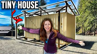 Building a SHIPPING CONTAINER Tiny Home | P1