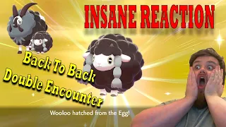 Back to Back Eggs - Double Shiny Wooloo Epic Reaction