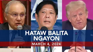 UNTV: Hataw Balita Ngayon | March 4, 2024