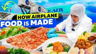EXCLUSIVE Behind-the-Scenes Access to Airplane Food Production!