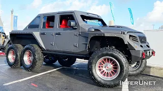 Jeep Wrangler Unlimited Custom 6x6 Truck