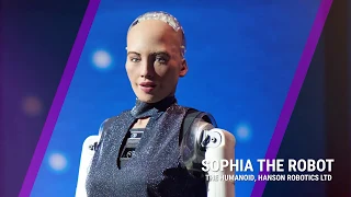 Sophia the Robot for Management Events on is it possible for humans and robots to become “friends”?
