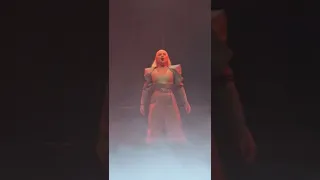 Gaga's evil laught during Poker Face [THE CHROMATICA BALL Houston]