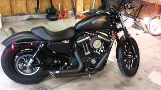 2015 Harley Davidson Iron 883 with Vance & Hines Short Shots