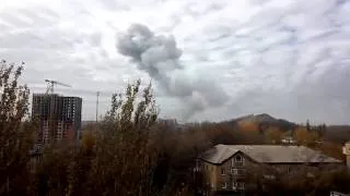 Донецк 20 10 2014 взрыв