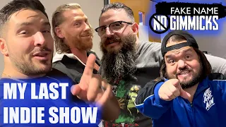 My Last Indie Wrestling Show • Backstage Vlog