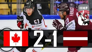 Canada vs Latvia | 2018 IIHF Worlds Highlights | May. 14, 2018