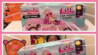 Lol surprise dolls car pool coupe. Unboxing omg car pool coupe