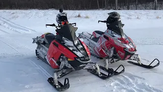 PRO RMK 800 155" vs PRO RMK 600 155" [RACE]