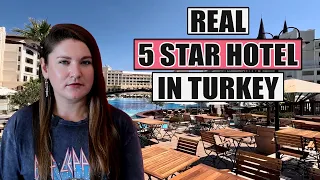 We certainly didn't expect that! This is a real 5 star hotel in Turkey! Titanic Mardan Palace Hotel