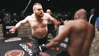 Crazy Fight with KO! Russian Beast vs British Street Fighter