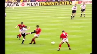 Gascoigne tackles vs Nottingham Forest 1991