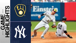 Brewers vs. Yankees Game Highlights (9/10/23) | MLB Highlights