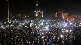 Misstrauen auf dem Maidan: Regierungsgegner drohen mit neuer Gewalt
