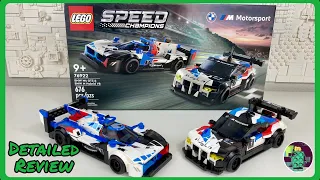 This LEGO Set has me BEAMING from Ear to Ear!! Speed Champions 76922, BMW M4 GT3 & BMW M Hybrid V8