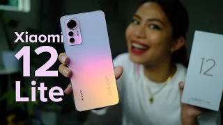 Xiaomi 12 Lite (PINK) camera tour + unboxing