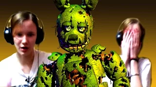 реакция школьников на Five Nights at Freddy's 3 Яна играет во FNAF 3