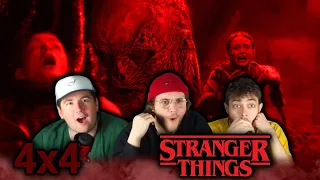 RUNNING UP THAT HILL!! | Stranger Things 4x4 "Dear Billy" Group Reaction!!