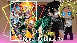 Pro heroes react to class 1a//NOT MY VIDEOS//full credit to the creators of these edits//Golden_scar