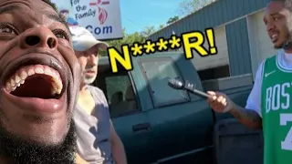 MOD Reacts To Poudii Sneaking Back Into America's Most Racist Town!