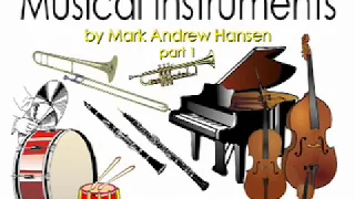 Musical Instruments Sounds Orchestral #1 for Children Kids Kindergarten Preschoolers Toddlers