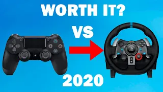 Controller VS Wheel - WORTH IT? Switching from Controller to Logitech G29 - Is It Faster? | 2020